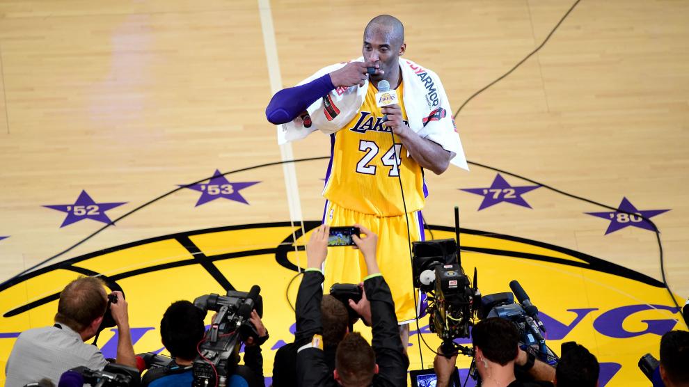 Kobe Bryant dice adiós