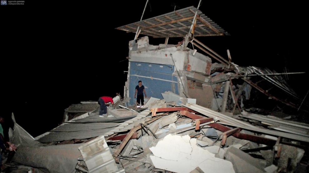 Un terremoto sacude la costa norte de Ecuador