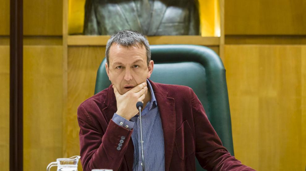 El concejal de Cultura del Ayuntamiento de Zaragoza, Fernando Rivarés.