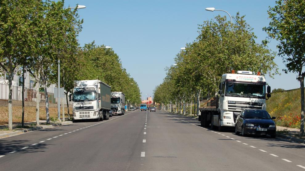Utebo habilita un nuevo aparcamiento para sacar los camiones del casco urbano