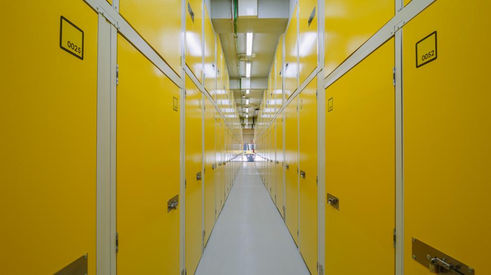 Una de las instalaciones de Guardatodo en Zaragoza, una de las empresas que ofrecen trasteros en la ciudad.