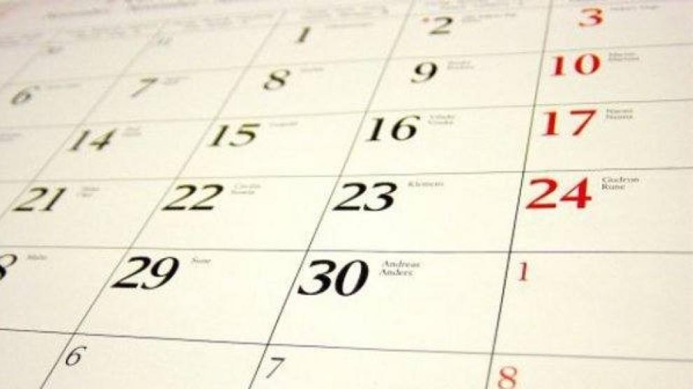 Calendario laboral 2017