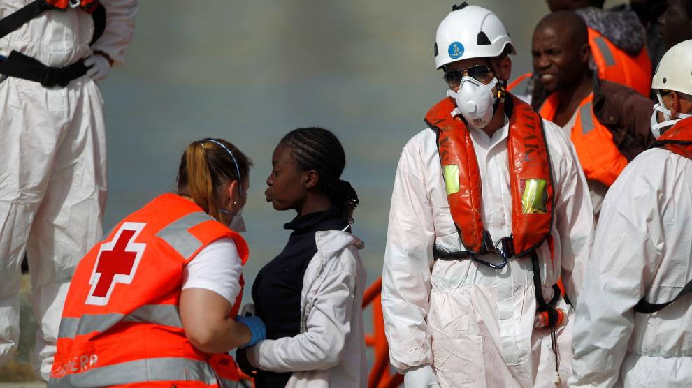 La Guardia Costera italiana explicó en un comunicado que ha coordinado en las últimas horas el salvamento de 1.348 personas.