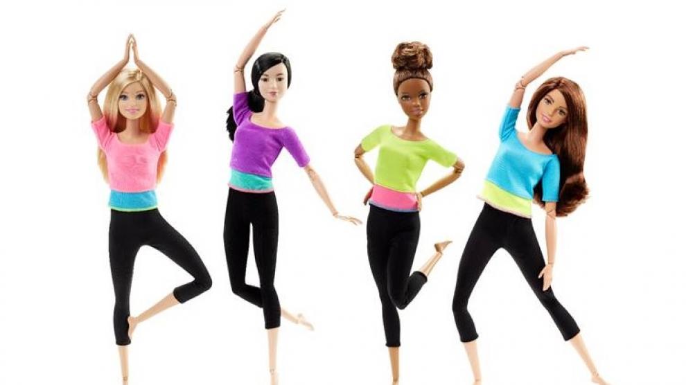 Barbie discount con movimiento