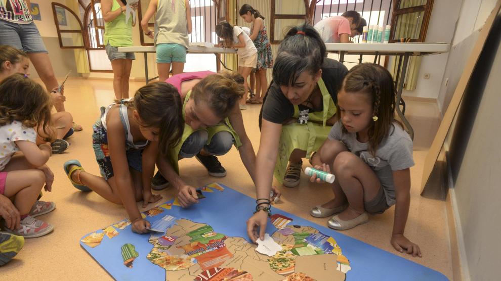 Parte de las actividades para difundir la cultura de África en Pirineos Sur