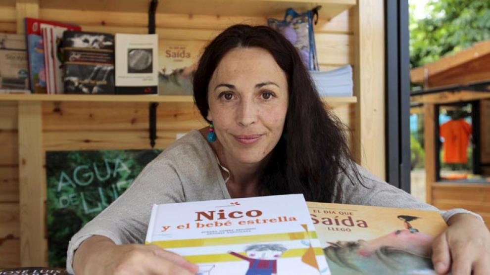 Susana Gómez Redondo en la Feria del Libro, imagen de archivo
