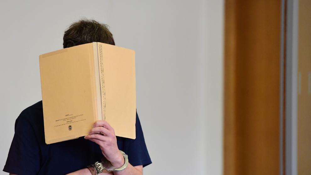 El acusado Silvio S. durante el juicio