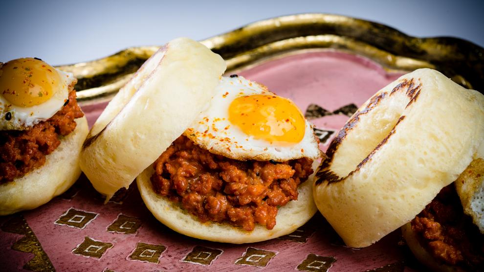 Una de las tapas del restaurante BiBo de Madrid.