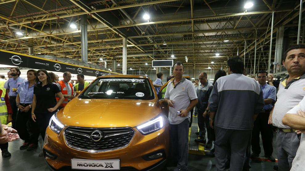 El presidente y consejero delegado de Opel, Karl-Thomas Neumann, ha participado en el acto oficial del lanzamiento del nuevo Opel Mokka X.