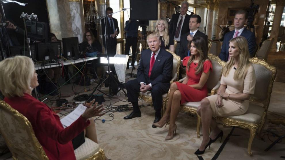 Entrevista a Trump en la CBS