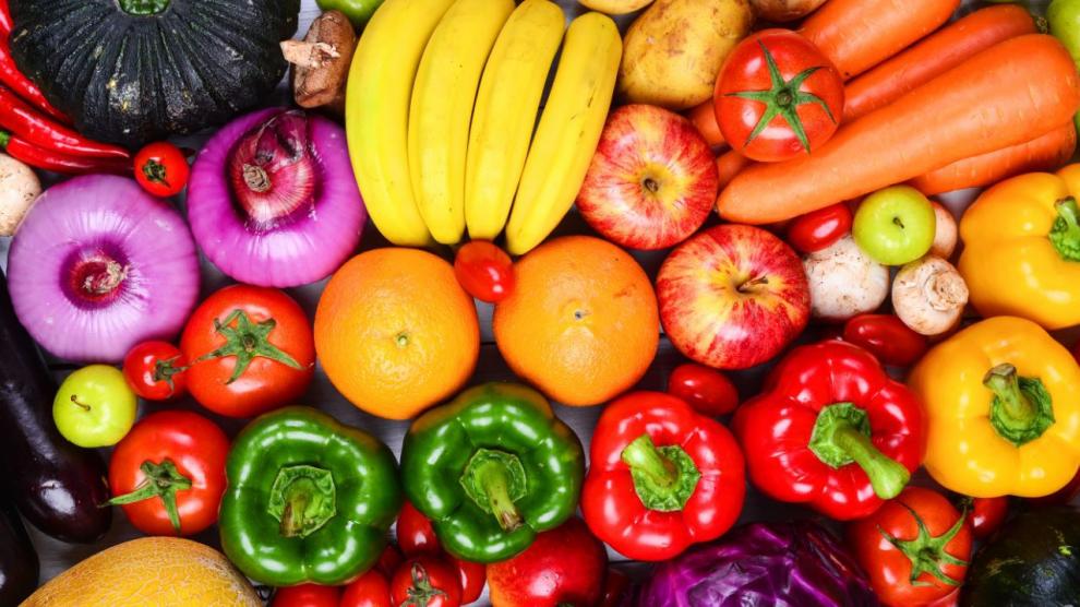 Las frutas y verduras son los elementos fundamentales de cualquier dieta saludable.