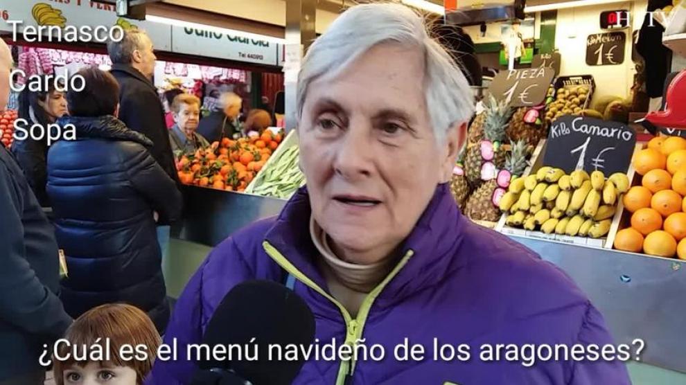 ¿Cuál es el menú navideño de los aragoneses?