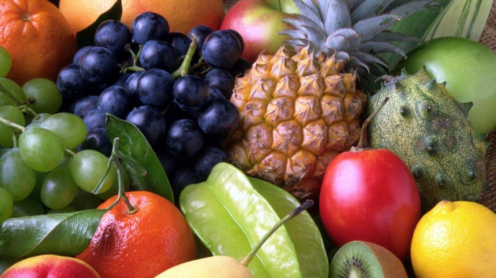 En la imagen, diferentes tipos de frutas.