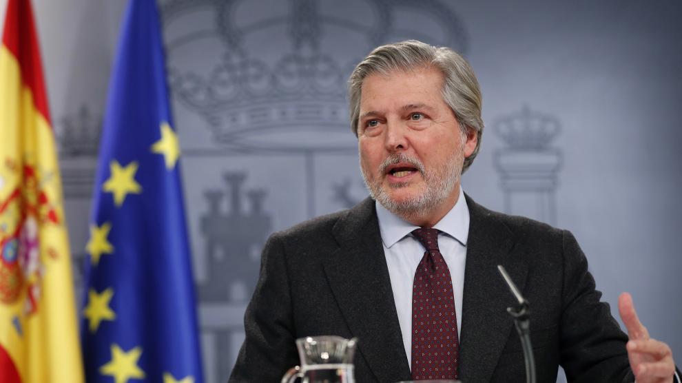 El portavoz del Gobierno, Íñigo Méndez de Vigo.