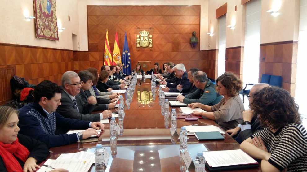 Reunión autonómica del Plan Director de seguridad en los centros.