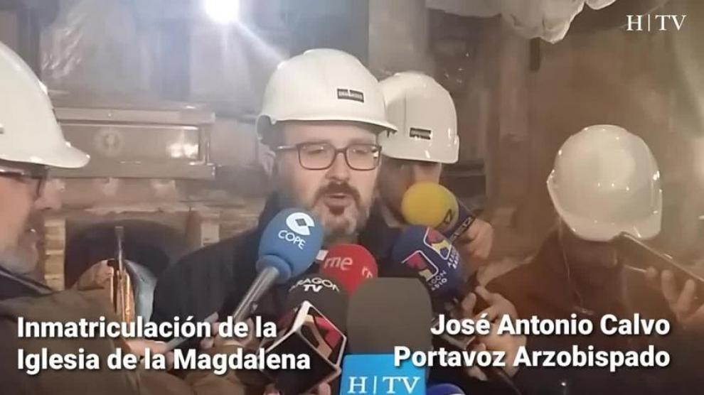 José Antonio Calvo: "El Ayuntamiento no tiene legitimidad para pedir la inmatriculación"