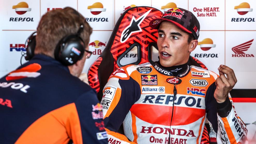 Junto a él, en un podio de neto color español, estuvieron Dani Pedrosa y Maverick Viñales