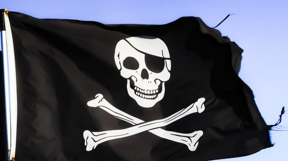 La bandera pirata, el terror de los mares.