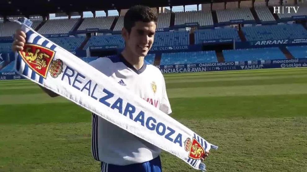 Vídeo Jesús Alfaro, nuevo jugador del Real Zaragoza