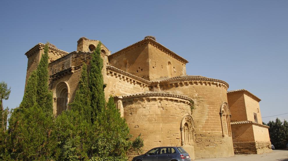 La ruta parte desde el Monasterio de Sijena.