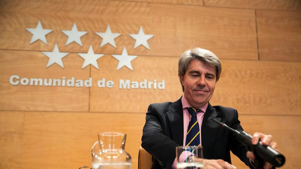 Ángel Garrido será el presidente en funciones de la Comunidad de Madrid.