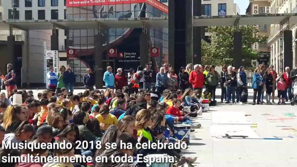 Trescientos estudiantes apuestan por la enseñanza musical en Zaragoza