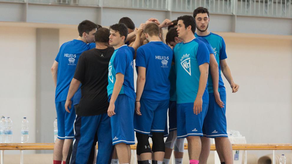 El CN Helios, en el Campeonato de Aragón júnior.