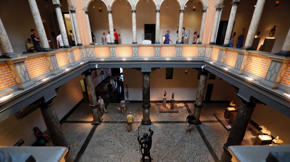 Visión general del Museo Pablo Gargallo, quizá el más querido por los artistas.