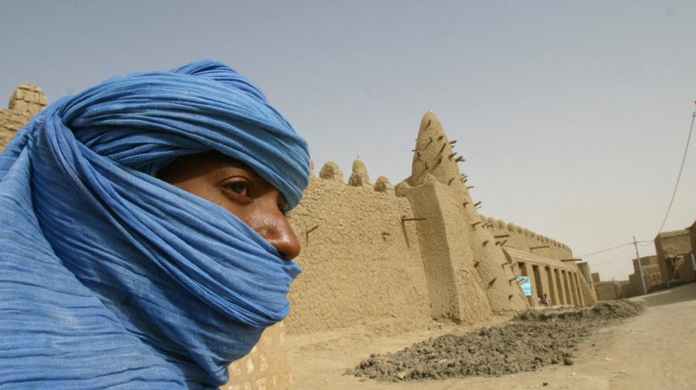 Los tuaregs, los hombres azules del desierto.