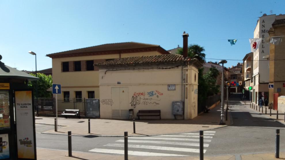 Una de las casetas se sitúa próxima al colegio Joaquín Costa.