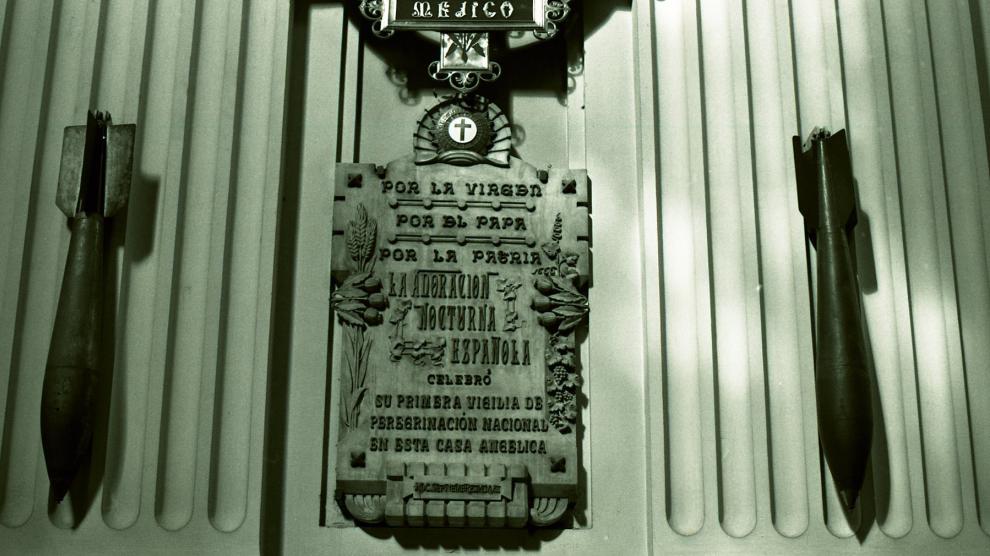 Las bombas de la Basílica del Pilar de Zaragoza