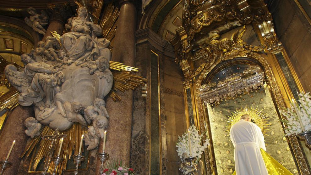 Fotografías de la Santa Capilla de la basílica de Nuestra Señora del Pilar de Zaragoza