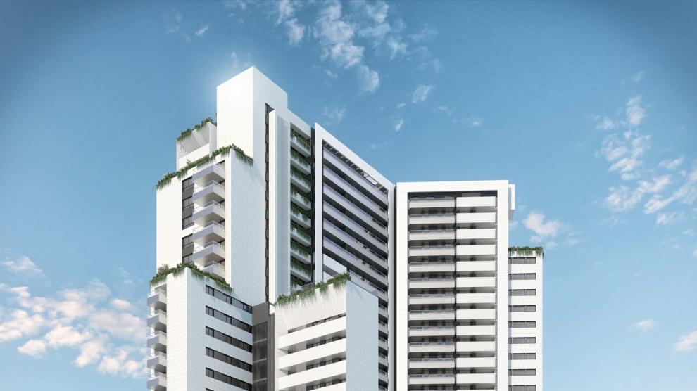 Torre Zaragoza será el primer rascacielos de viviendas en romper la barrera de los 100 metros de altura.