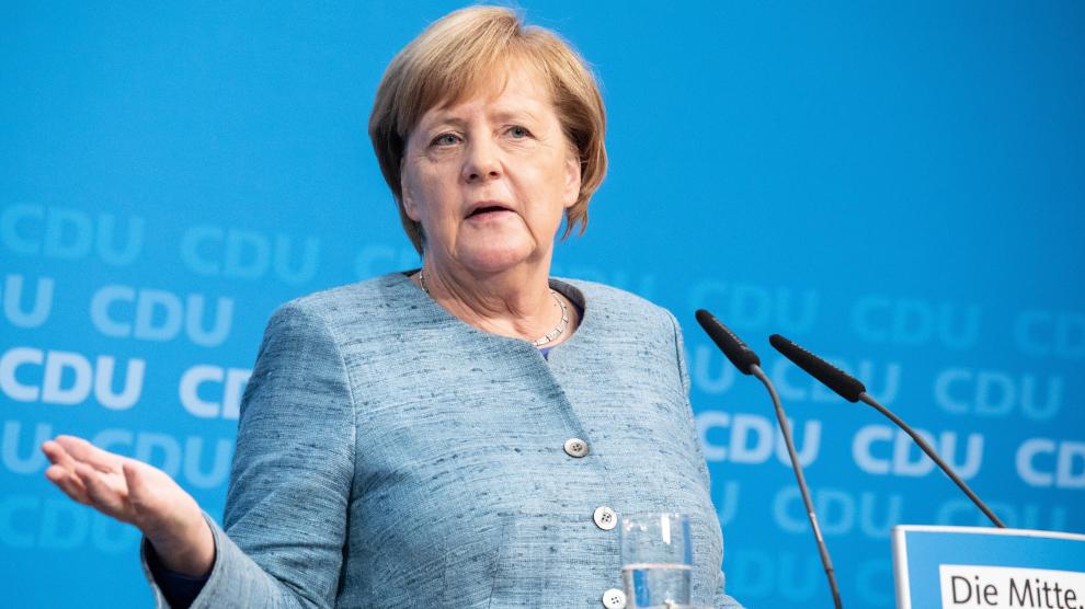 La canciller alemana Angela Merkel.