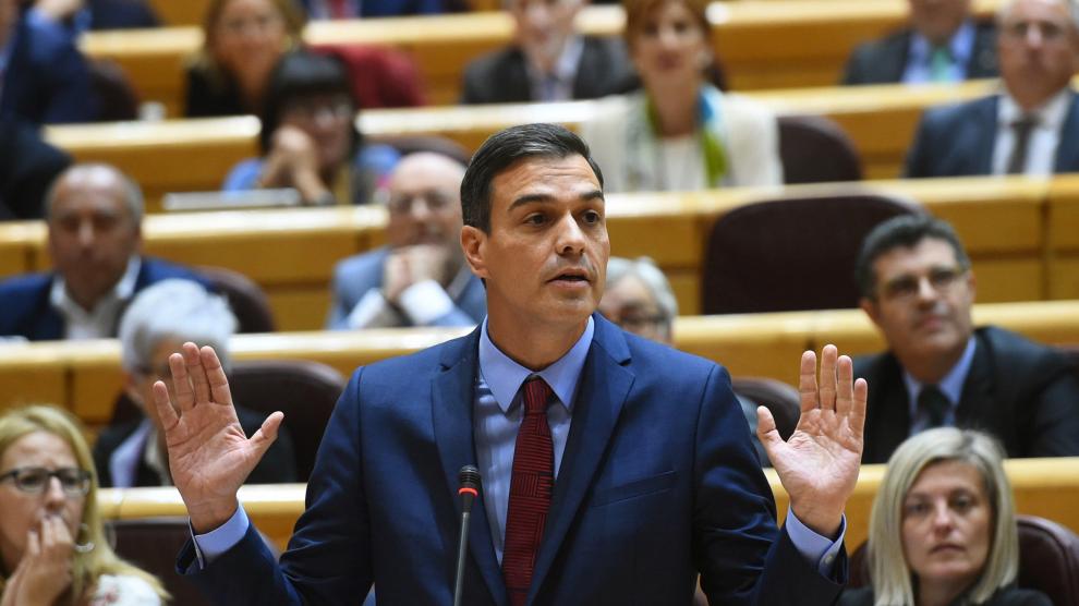 Pedro Sánchez en el Congreso.