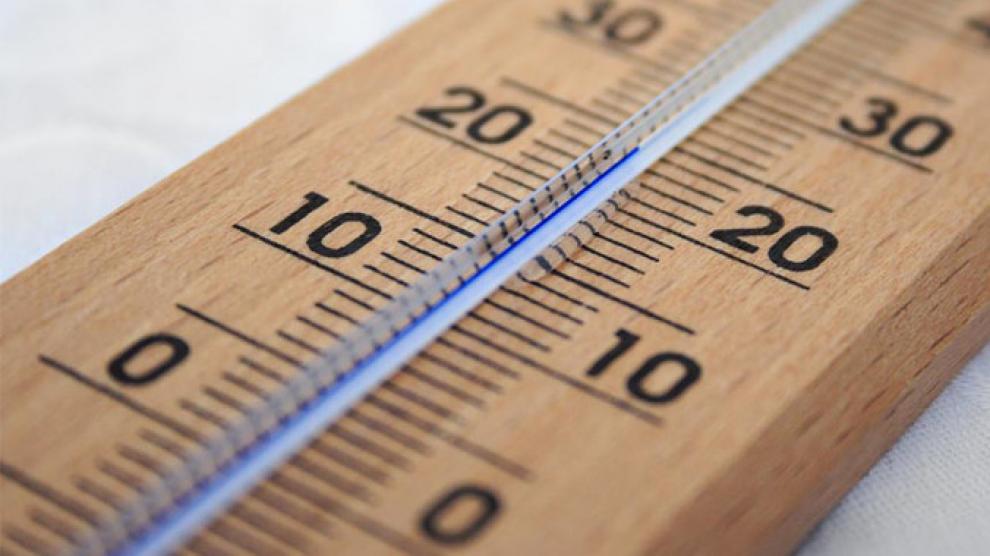 Los termómetros descienden en Santa Eulalia a 7,8 grados bajo cero