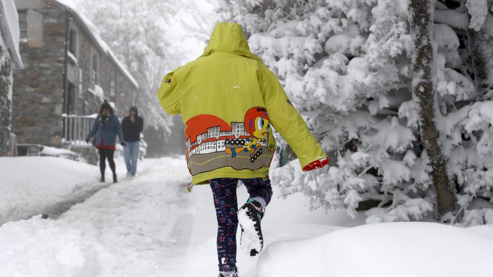 El norte de España se llena de nieve