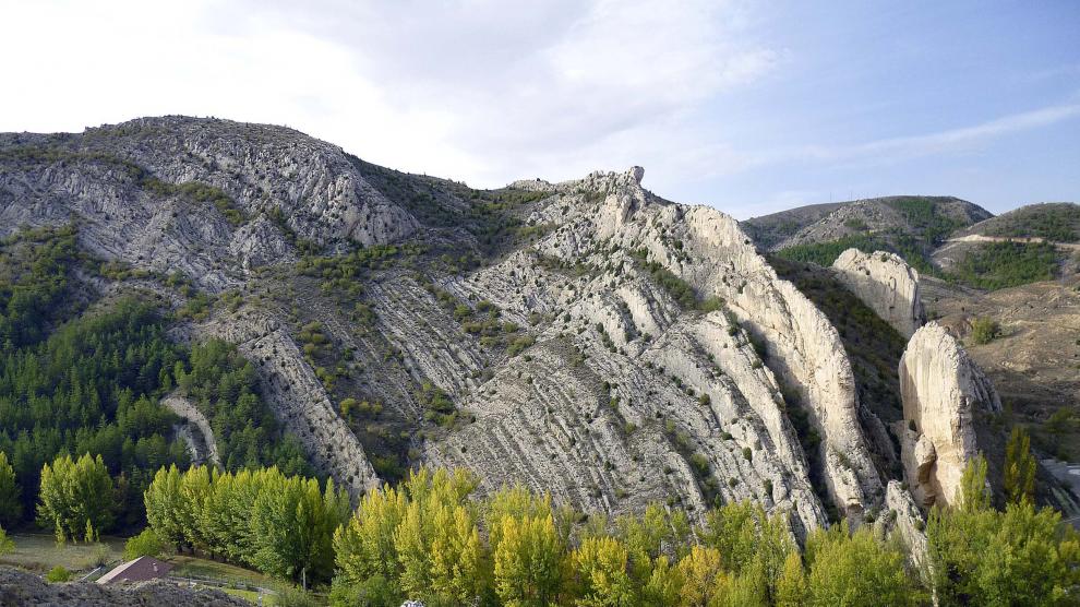 El Parque Geológico de Aliaga, con sus singulares formaciones rocosas, ofrece parajes de gran belleza.