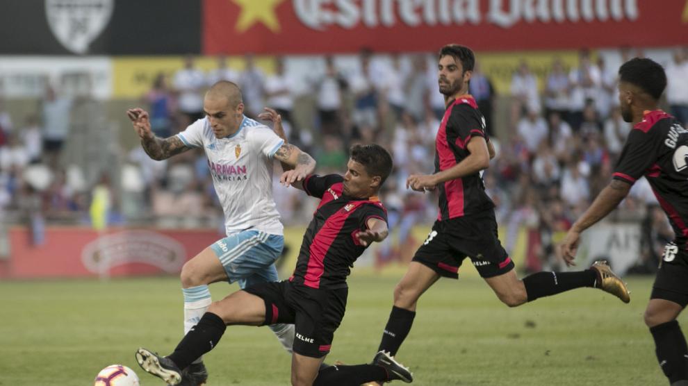 Reus-Real Zaragoza, jornada 2 de Segunda División.