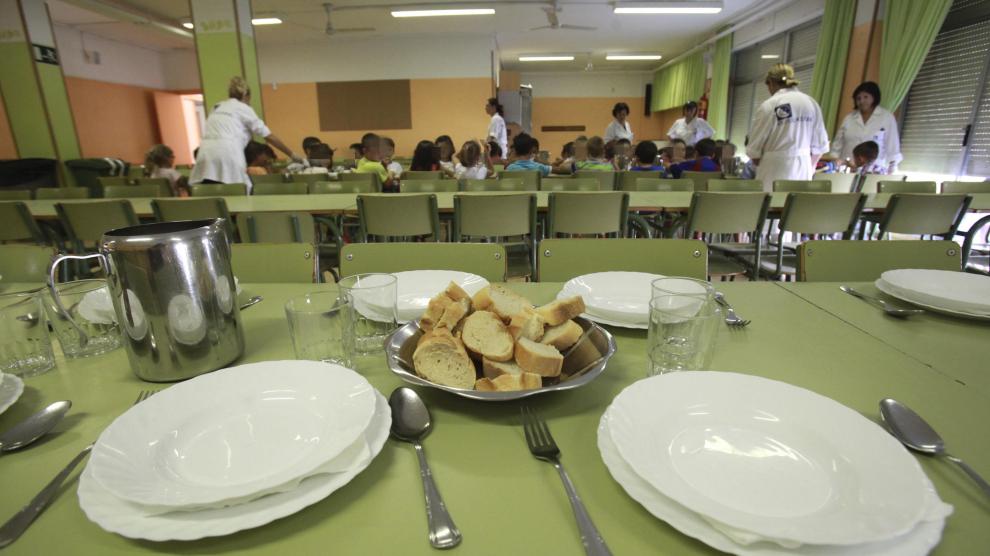 Seis empresas serán las que se encargarán de gestionar los comedores escolares de Zaragoza