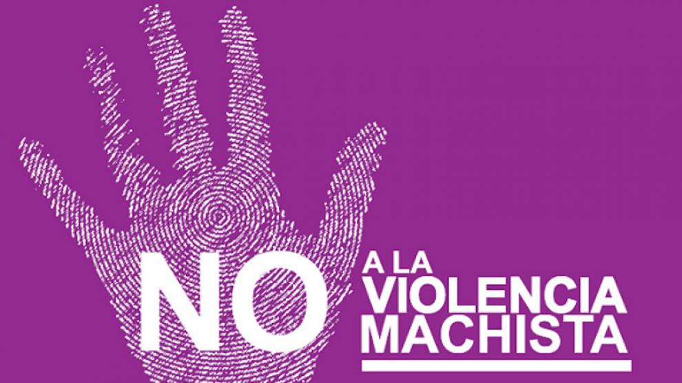 Logo contra la violencia de género