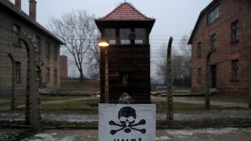 El campo de exterminio de Auschwitz.