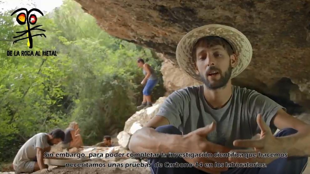 Los arqueólogos explican en un vídeo el objetivo de su proyecto en la Guarguera.
