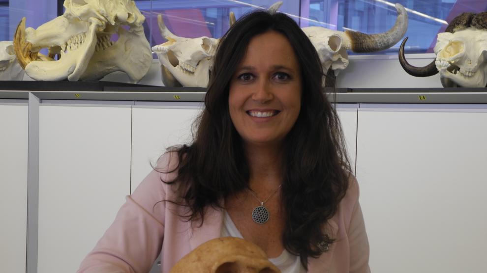 María Martinón-Torres intervino en los Encuentros del Museo de Ciencias Naturales de la Universidad de Zaragoza