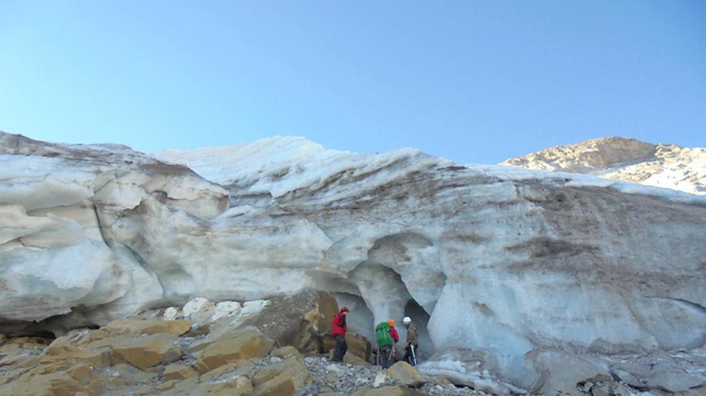 Glaciar de Monte Perdido, sometido desde hace años a mediciones