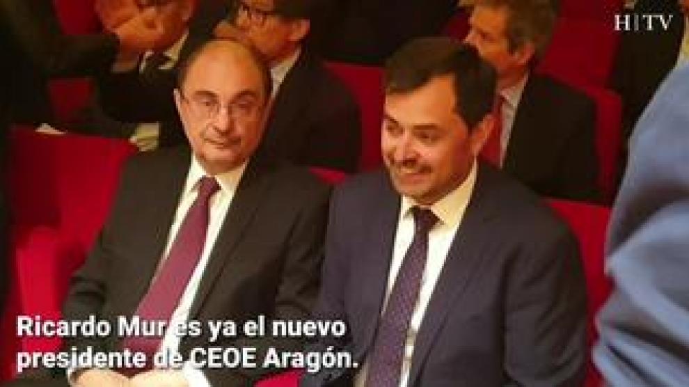 CEOE Aragón ha celebrado este jueves una asamblea general extraordinaria en la que se nombrará nuevo presidente a Ricardo Mur, que tomará el relevo de Fernando Callizo al frente de la patronal aragonesa tras más de cinco años en el cargo.