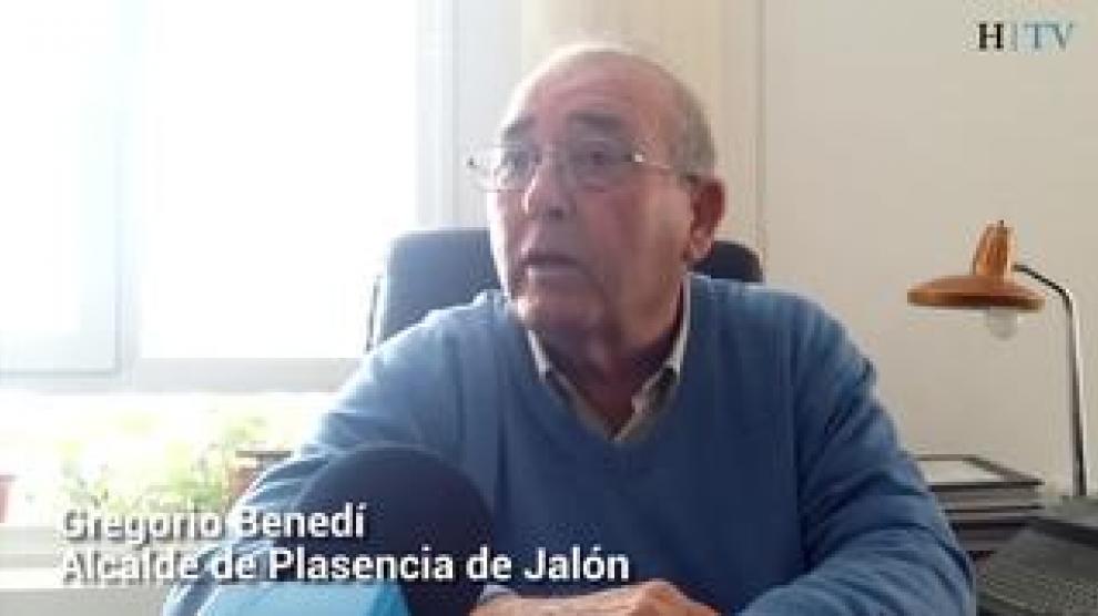 Gregorio Benedí, alcalde de Plasencia de Jalón (Zaragoza), lleva décadas al mando del ayuntamiento de su pueblo y vivió las elecciones municipales de 1979 en primera persona.