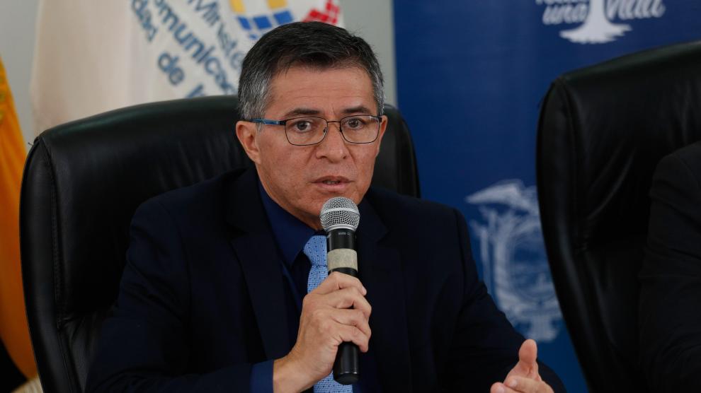 El viceministro de Telecomunicaciones de Ecuador, Patricio Real,