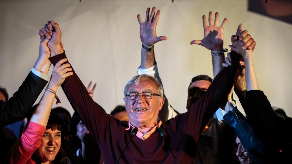 Joan Ribó, alcalde de Valencia, tras conocer los resultados.