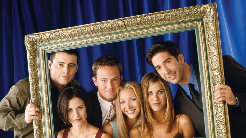 Los protagonistas de la serie 'Friends'